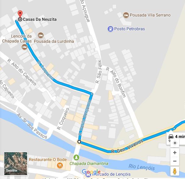 Pousada Casa Da Neuzita Lencois Buitenkant foto